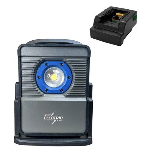 Blue Electric +Plus Line Hybrid Work Lamp 80W incl adapter