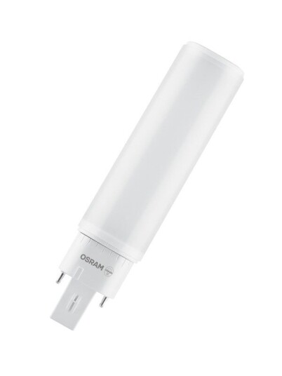 Osram LED-lyspære DULUX® D/E LED HF & AC MAINS 7 W/3000 K G24q-2 Osram LED-lyspære DULUX® D/E LED HF & AC MAINS 7 W/3000 K G24q-2