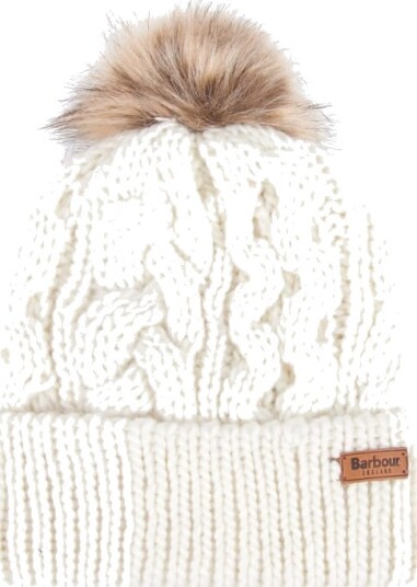 Barbour Women's Penshaw Cable Beanie OneSize, Cloud Barbour Women's Penshaw Cable Beanie OneSize, Cloud