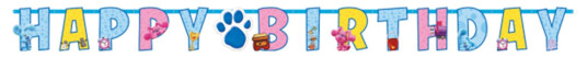 Amscan International Girlander Happy Birthday Blås Gåte