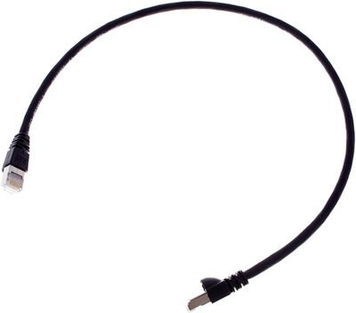 Telegärtner CAT6A Patchkabel 0,5m, sw