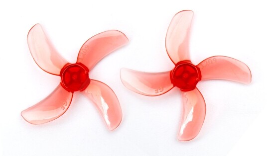 Gemfan Ducted 31mm 1209 (0.8mm) 4-Blade Red (8) Gemfan Ducted 31mm 1209 (0.8mm) 4-Blade Red (8)