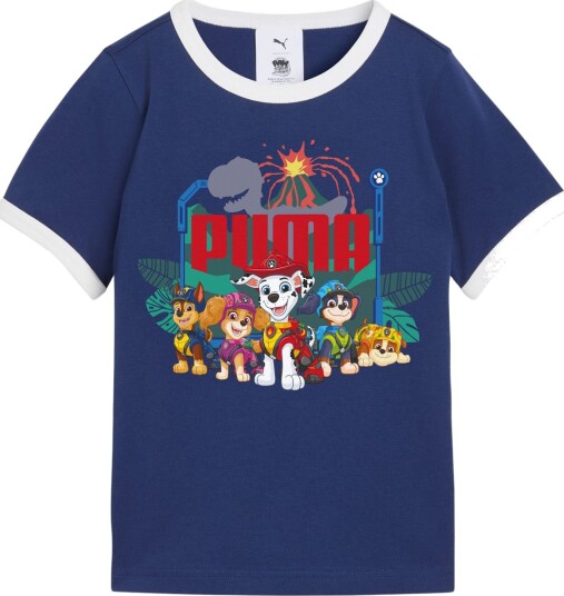 PUMA x Paw Patrol Ringer T skjorte Barn Blå/Hvit 122