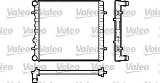 Radiator VALEO 731606 Radiator VALEO 731606