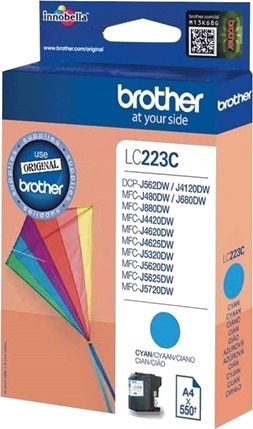 Print4you Brother LC223C cyan blekkpatron