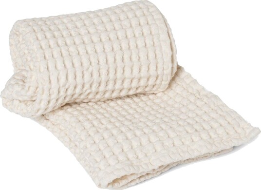ferm LIVING Håndkle økologisk bomull offwhite 50x100 cm