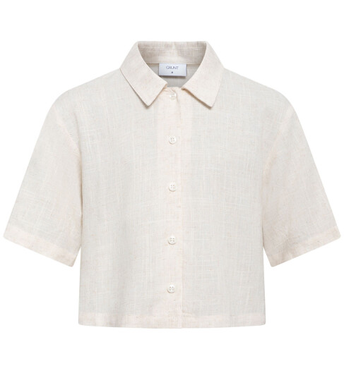 Grunt Skjorte Lusi Viskose/Lin Sand 12 år 152 Skjorte K/E Beige