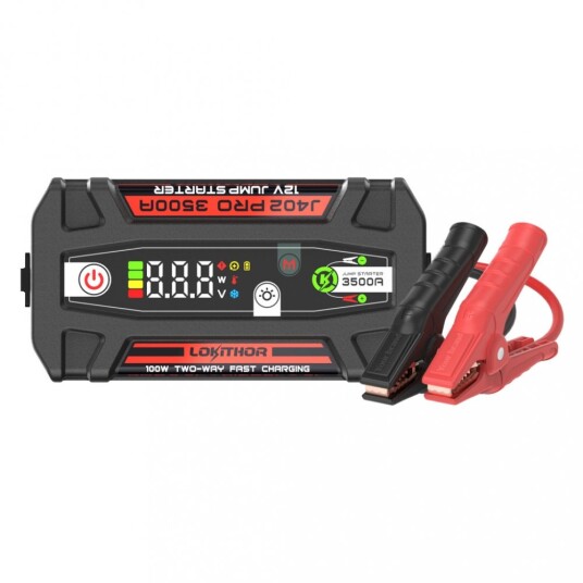LOKITHOR Lithium Startbooster 12V 3500A. J402PRO