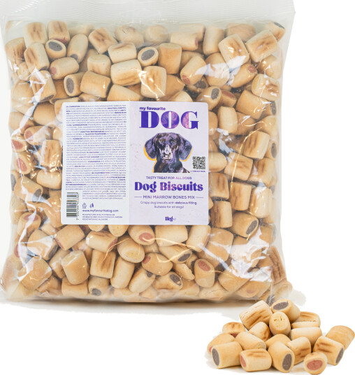 Hundekjeks Märgben mini mix 1 kg - Belønningsgodbiter for hunder