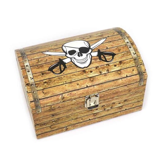 Robetoy Pirate Box w. Metal Lock 24 cm 30557 Robetoy Pirate Box w. Metal Lock 24 cm 30557