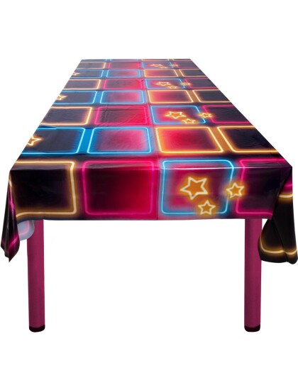 Plastduk 180x130 cm Disco Fest