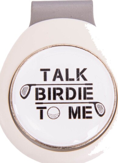 Pitch Fix Hat Clip Famous Andre Produkter Tilbehør White-Talk Birdie Pitch Fix Hat Clip Famous Andre Produkter Tilbehør White-Talk Birdie