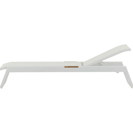 Venture Design Mexico hvileseng Hvit/teak Hvit Venture Design Mexico hvileseng Hvit/teak Hvit