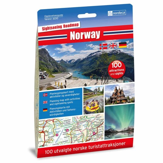 Ugland IT Nordeca Opplevelsesguide Norge 1:1 000 000 Ugland IT Nordeca Opplevelsesguide Norge 1:1 000 000