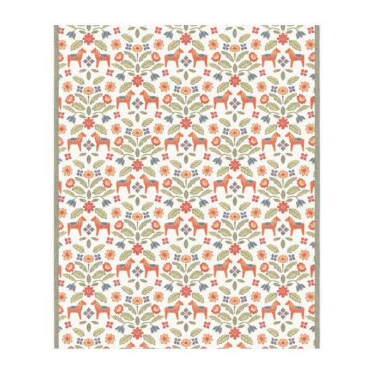 Ekelund Linneväveri Kurbits bomullspledd 140 x 170 cm Multi Ekelund Linneväveri Kurbits bomullspledd 140 x 170 cm Multi