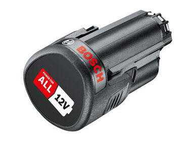 Bosch Batteri (2500 mAh 12 V, Sort, Originalt) passende til Bosch EasyHedgeCut 12-35