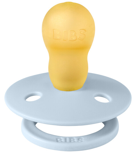 Bibs Smokk Naturgummi Bibs Baby Blå