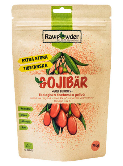 Tibetansk Goji Berries, 250 g Tibetansk Goji Berries, 250 g