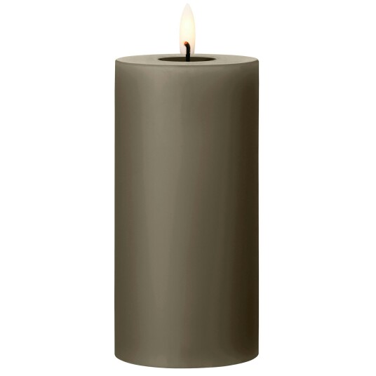 Ester & Erik Led Pillar Candle 15 cm Caviar Ester & Erik Led Pillar Candle 15 cm Caviar