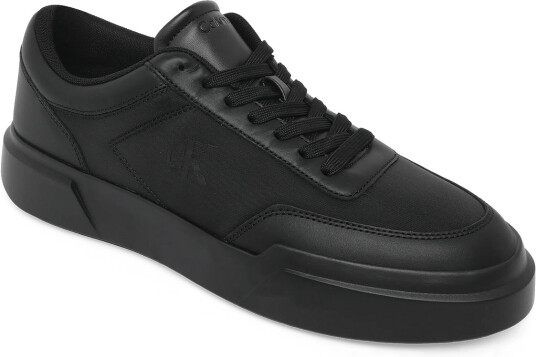 Calvin Klein Chunky Cups Laceup Oxf Mix Mat   Black   44 x 44
