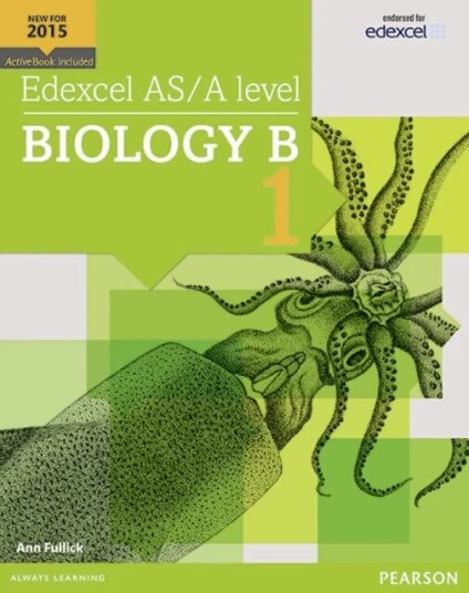 Edexcel As/a Level Biology B Student Book 1 + Activebook Av Ann Fullick