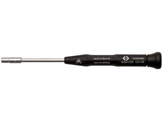 C.K Tools Sekskantnøkkel, Presisjonshåndtak/Esd, 5 Mm, 60 Mm (T4840xesd50) C.K Tools Sekskantnøkkel, Presisjonshåndtak/Esd, 5 Mm, 60 Mm (T4840xesd50)