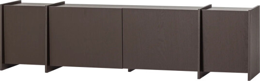 TV-benk Brock 200 cm - Mellombrun