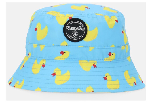 Blount & Pool Hawaii Bucket Hat Blue Yellow Duck L/Xl Capser