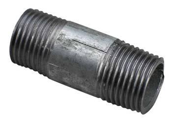 Sort Nippelrør 3/4" - 40 mm