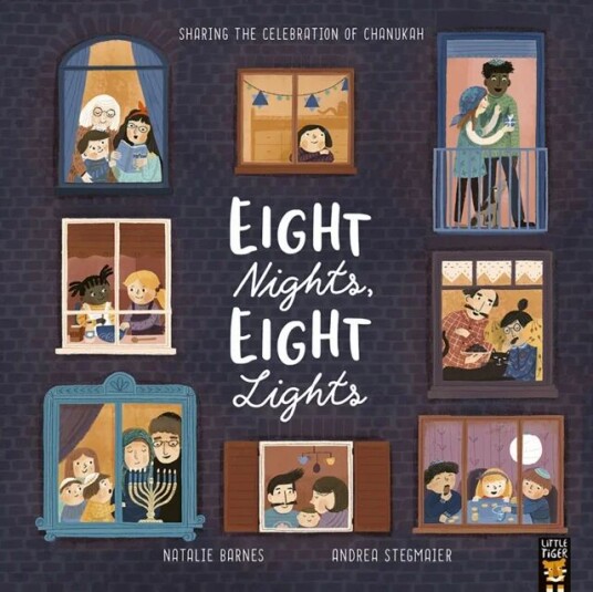 Eight Nights, Eight Lights Av Natalie Barnes, Andrea Stegmaier