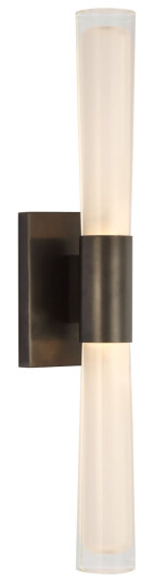Brenta vägglampa brons/vitt glas Brenta vägglampa brons/vitt glas