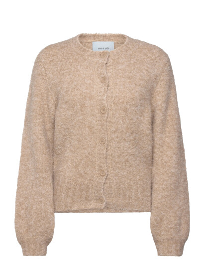 Minus Msjennie Grs Knit Cardigan - Beige - XS Minus Msjennie Grs Knit Cardigan - Beige - XS