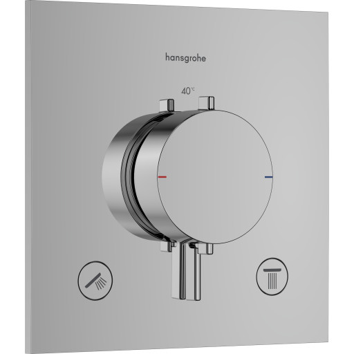 Hansgrohe Ecostat Comfort E dusjbatteri, krom