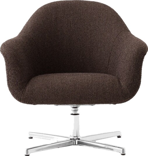 Harbour Loungestol Med Dreiefot Logan Haze 05 / Aluminium