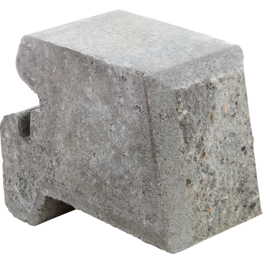 Aaltvedt Støttemur Mini Knekt 1/2stein 12.5x28x17cm