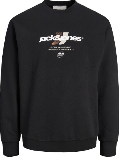 Jack & Jones Collegegenser JcoClub Svart Jack & Jones 12 år (152) Collegegenser