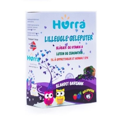 Hurra Lilleugle Geleputer 45 stk Hurra Lilleugle Geleputer 45 stk