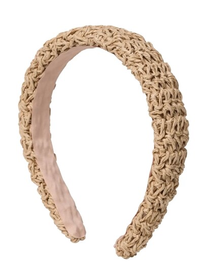 DAY ET Day Crochet Hair Band   Beige   ONE SIZE
