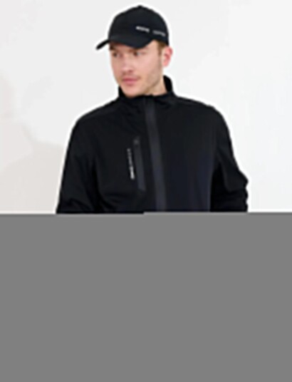 Abacus Mens Bounce Rainjacket   Black   XXL