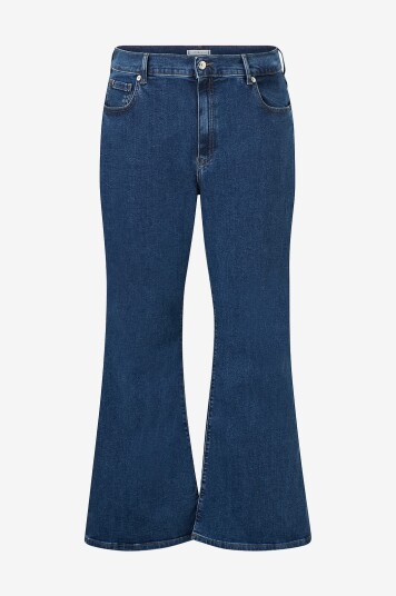 Tommy Hilfiger Curve   Jeans Crv Dnm Emi Flare HW   Blå
