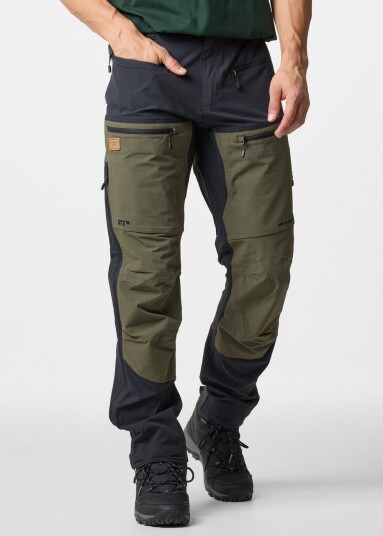 Swedemount Lofoten Stretch Pants Black/Olive Xl Bukser