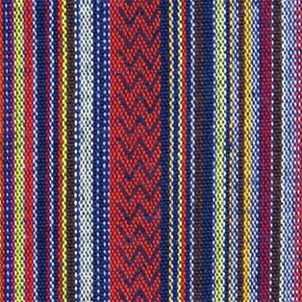 Balsløw Jacquard med meksikanske striper Stoff 518 50 cm