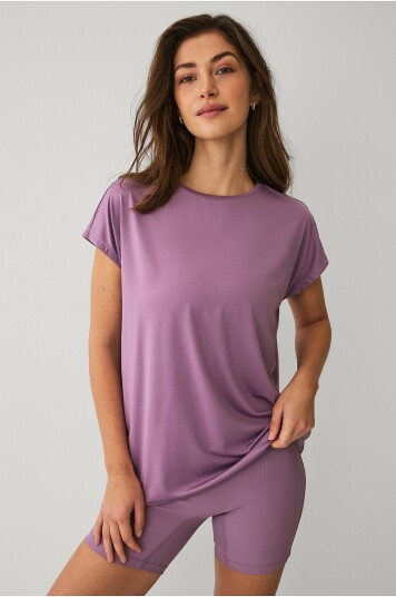 Ellos STUDIO   Treningstopp Loose Top Core   Lilla