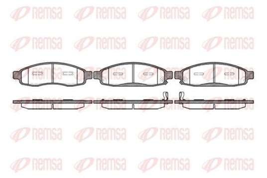 Bremseklosser REMSA 1094.12 Bremseklosser REMSA 1094.12