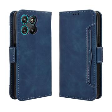 Motorola Moto G67 Power/G57 Power/G57 Kortholder Lommebokveske Blå