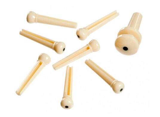 Planet Waves PWPS12 End/Bridge-pins 1+7 ABS IV/BK