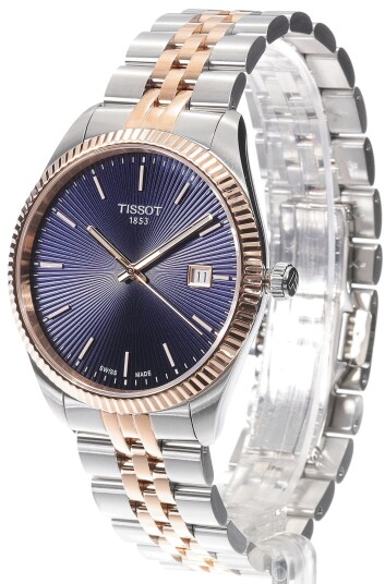 Tissot Herreklokke T156.410.22.041.00 T Classic Blå/Rose gulltonet