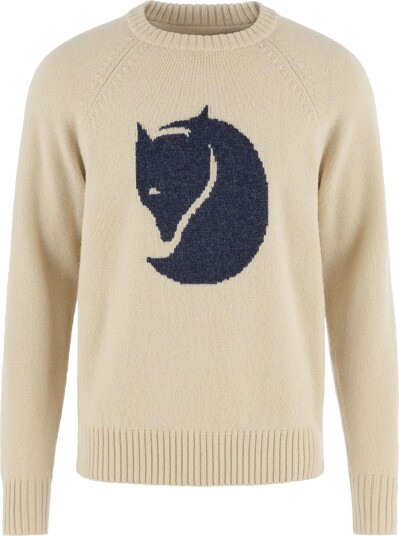Fjellreven Fjellreven Logo Knit Sweater M Light Beige S