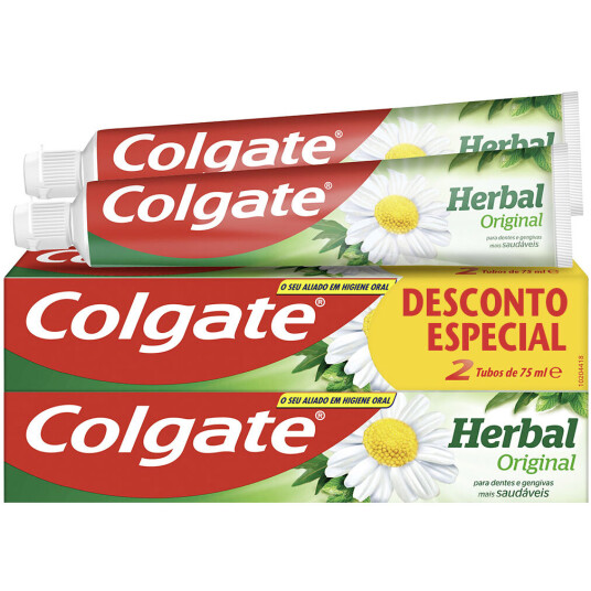 Colgate tannkrem 2 x 75 ml Herbal Original