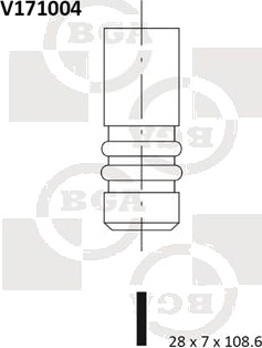 BGA V171004 Utløpsventil
